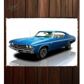 Металлическая табличка Chevrolet Chevelle SS 396 125